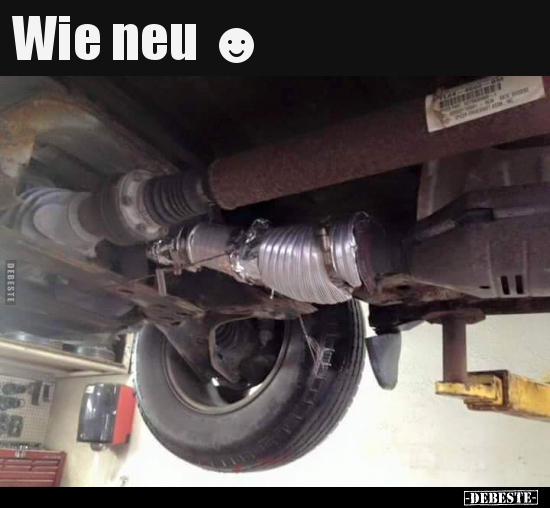 Wie neu.