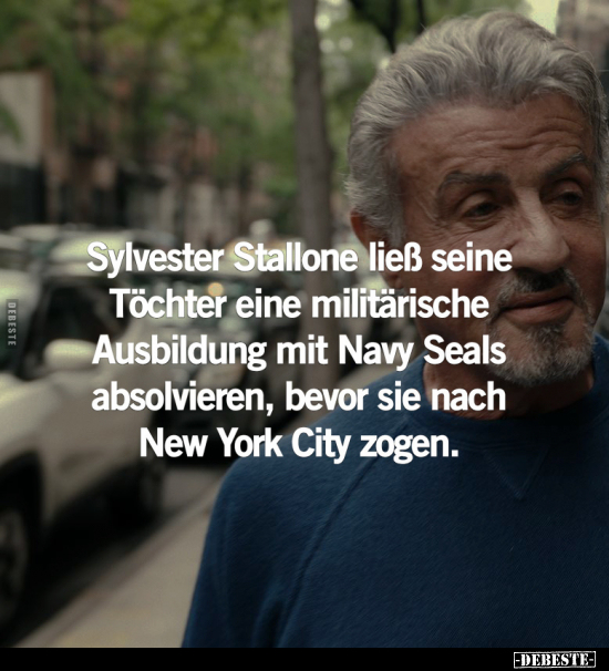 Sylvester Stallone ließ seine Töchter.. - Lustige Bilder | DEBESTE.de