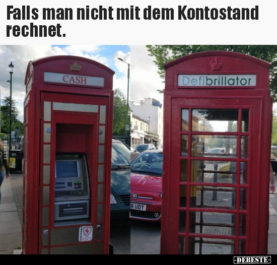 Falls man nicht mit dem Kontostand rechnet... - Lustige Bilder | DEBESTE.de