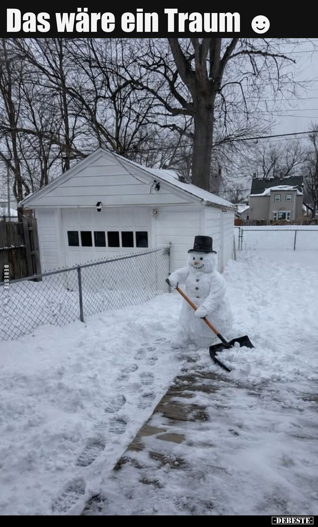 Das wäre ein Traum.