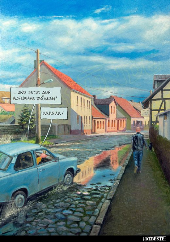 ... und jetzt auf aufnahme drücken!