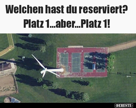 Welchen hast du reserviert? Platz 1...aber...Platz.. - Lustige Bilder | DEBESTE.de