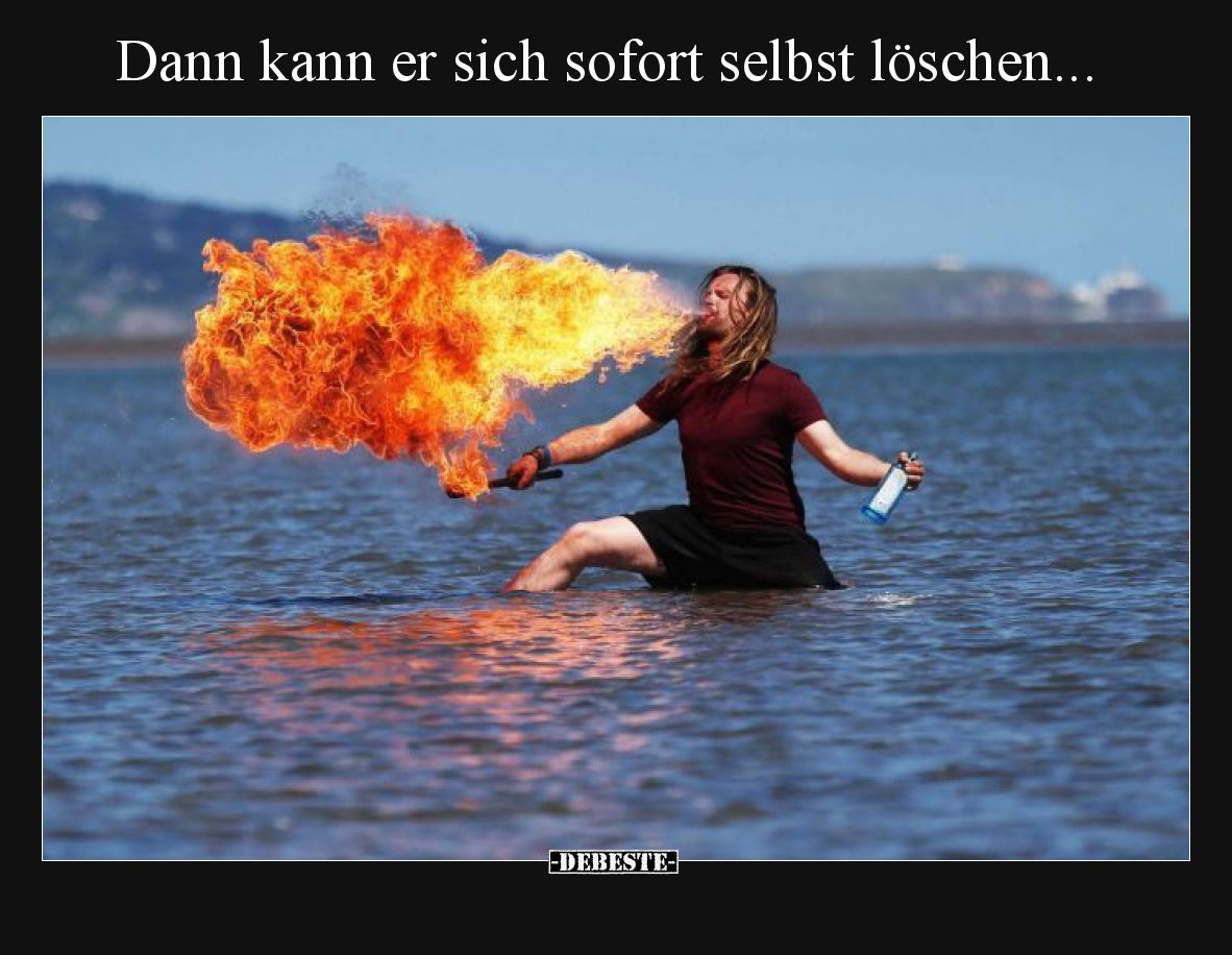 Dann kann er sich sofort selbst löschen.