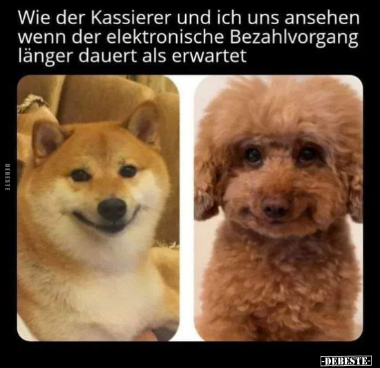 Wie der Kassierer und ich uns ansehen.. - Lustige Bilder | DEBESTE.de