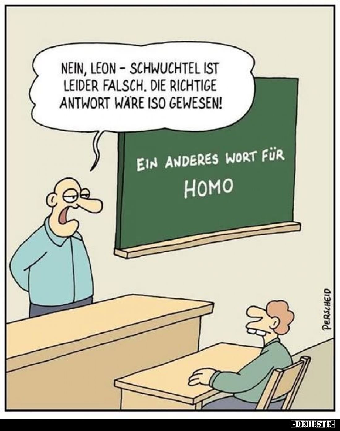 Nein, Leon - Schwuchtel ist leider falsch.. - Lustige Bilder | DEBESTE.de