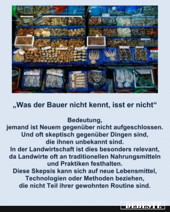 Was der Bauer nicht kennt  - Lustige Bilder | DEBESTE.de