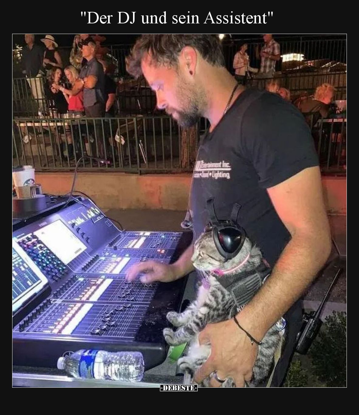 Der DJ und sein Assistent
