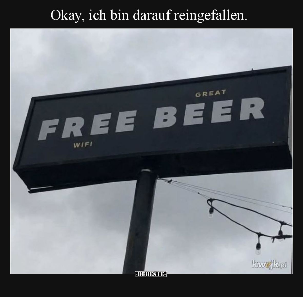 Okay, ich bin darauf reingefallen... - Lustige Bilder | DEBESTE.de