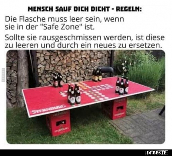 MENSCH SAUF DICH DICHT - REGELN.. - Lustige Bilder | DEBESTE.de