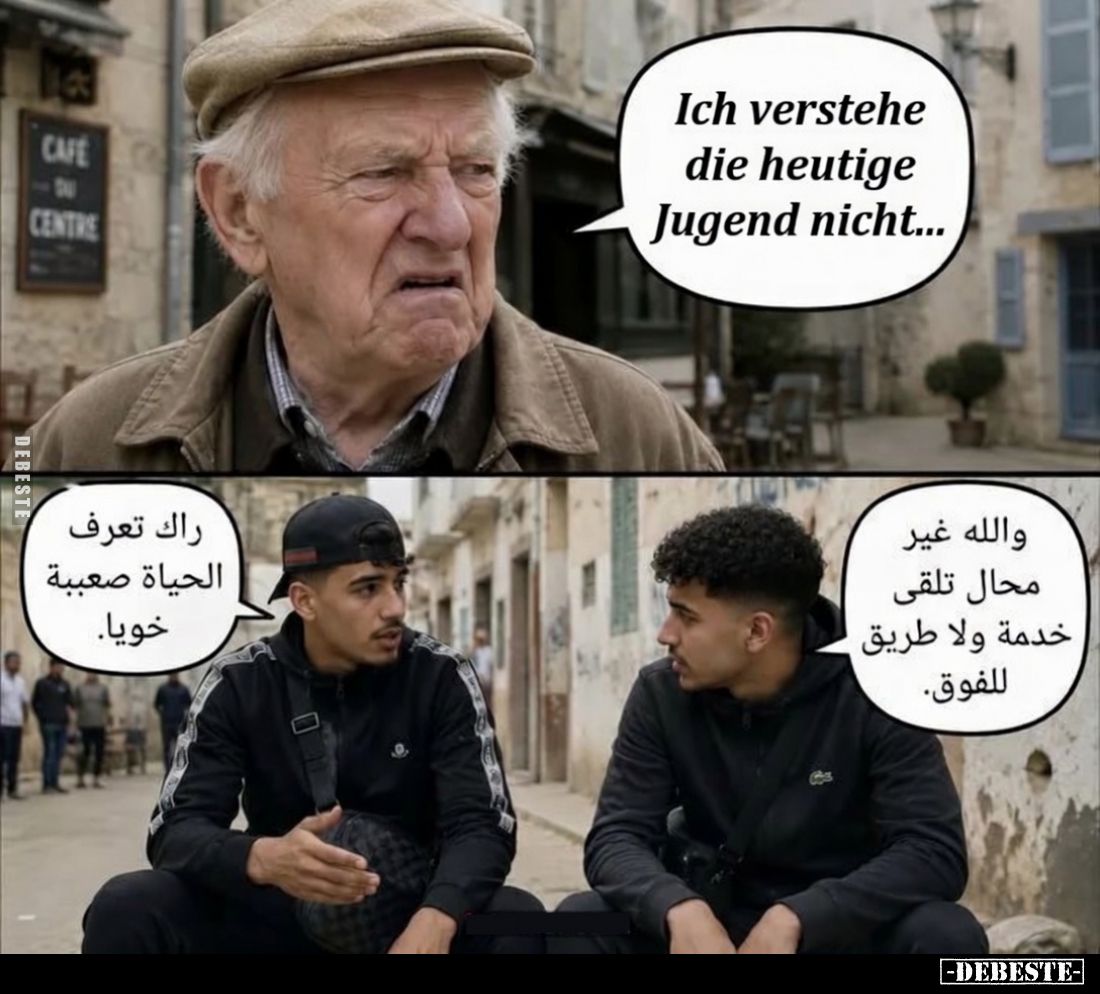 - Ich verstehe die heutige Jugend nicht…