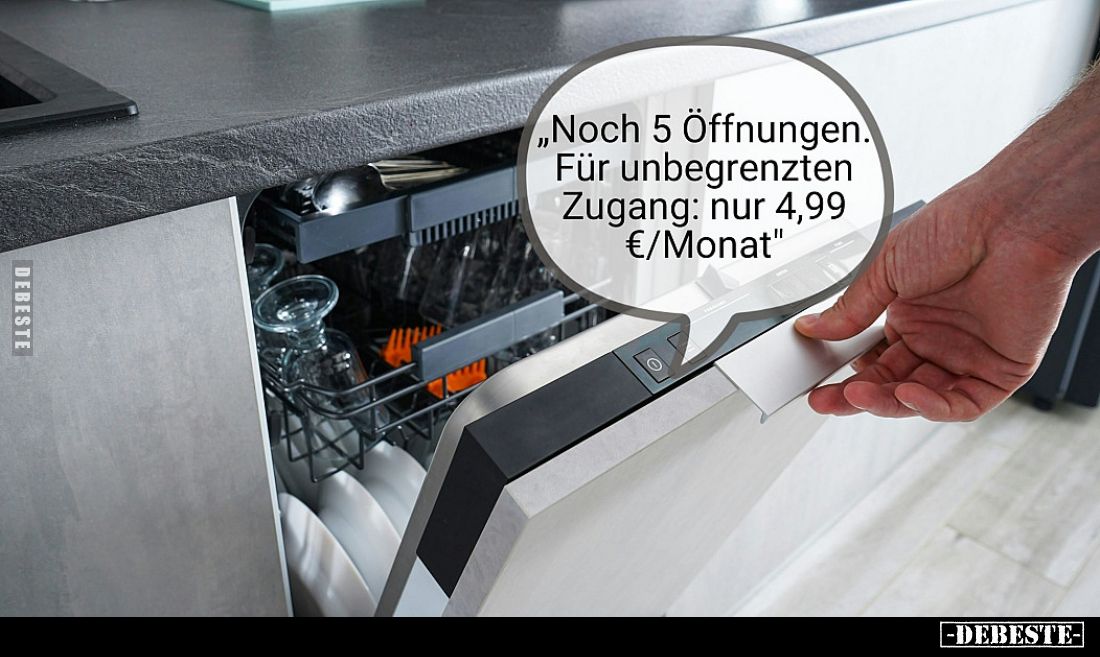 „Noch 5 Öffnungen. Für unbegrenzten Zugang: nur 4.99 €/Monat"