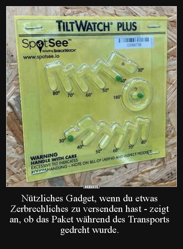 Nützliches Gadget, wenn du etwas Zerbrechliches zu.. - Lustige Bilder | DEBESTE.de