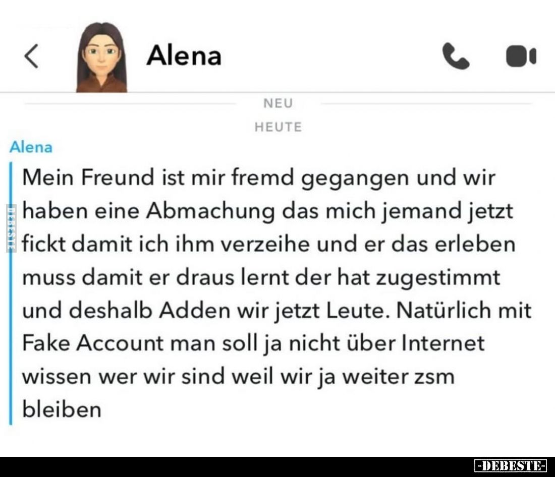 Mein Freund ist mir fremd gegangen und wir haben eine Abmachung das mich jemand jetzt fickt damit ich ihm verzeihe und er das...