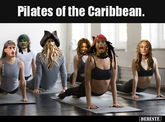 Pilates of the Caribbean... - Lustige Bilder | DEBESTE.de