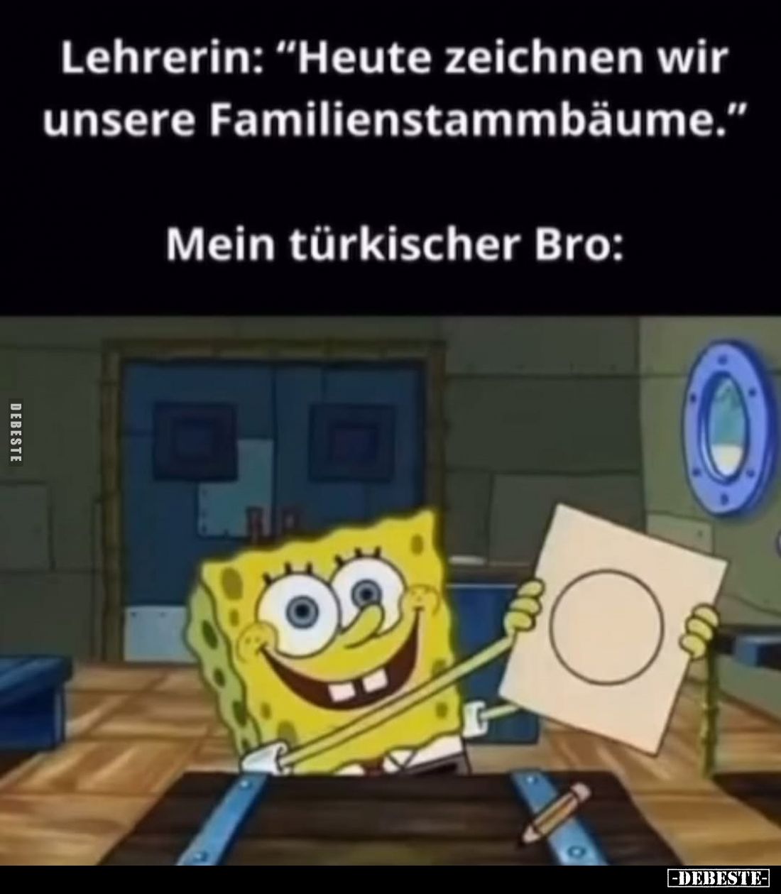 Lehrerin: "Heute zeichnen wir unsere Familienstammbäume."