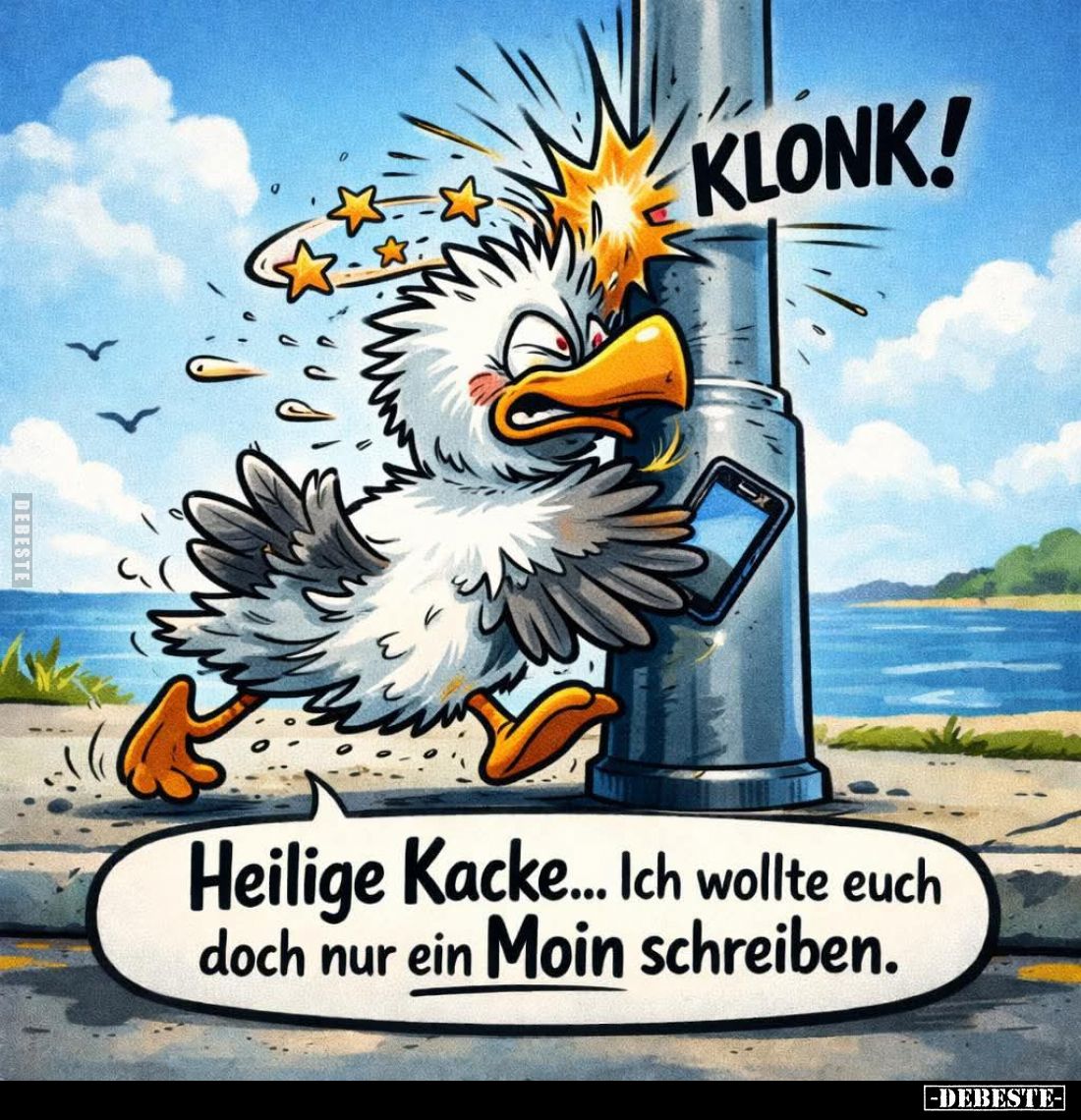 Heilige Kacke... Ich wollte euch doch nur ein Moin schreiben.