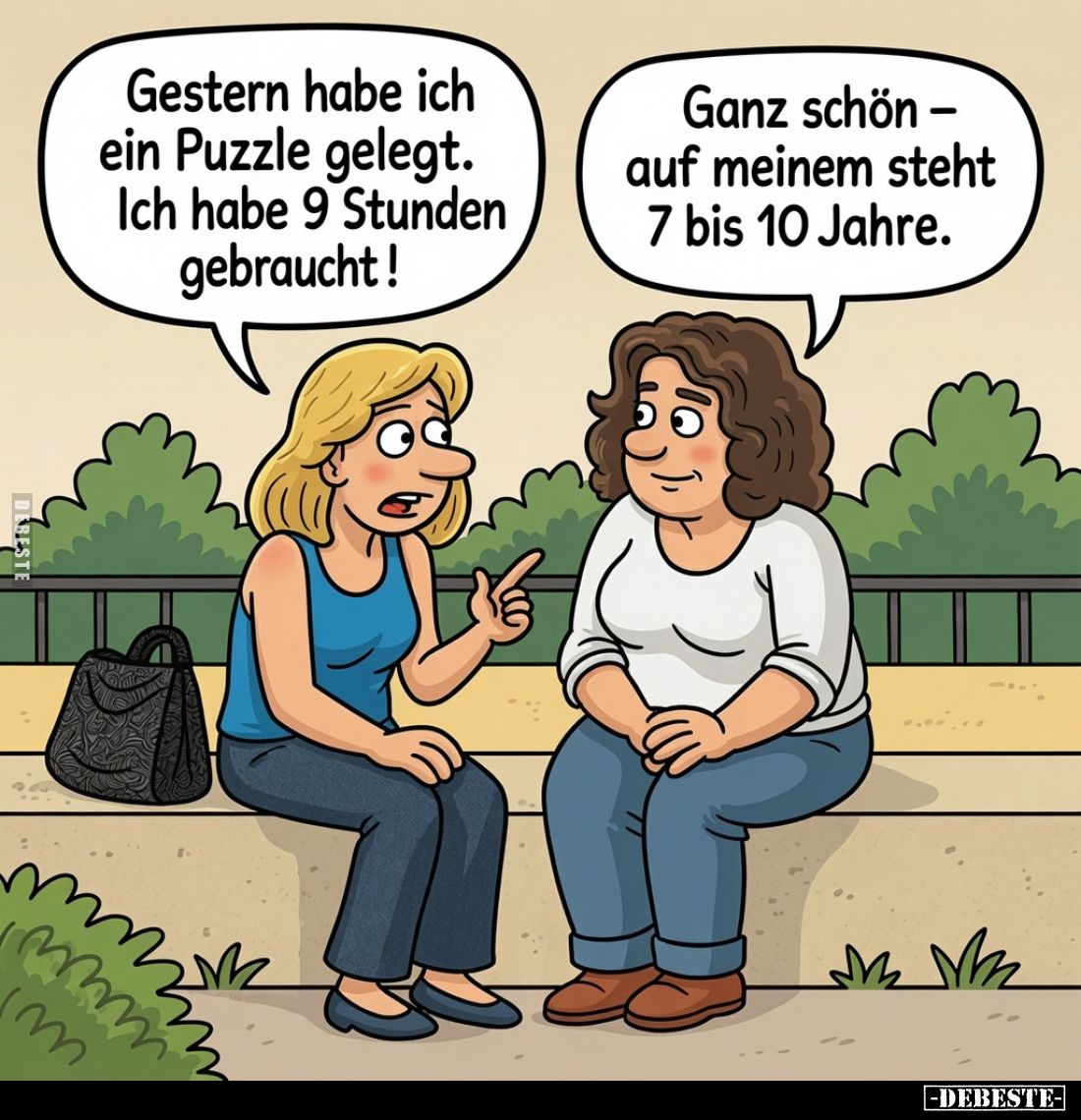 Gestern habe ich ein Puzzle gelegt.. - Lustige Bilder | DEBESTE.de