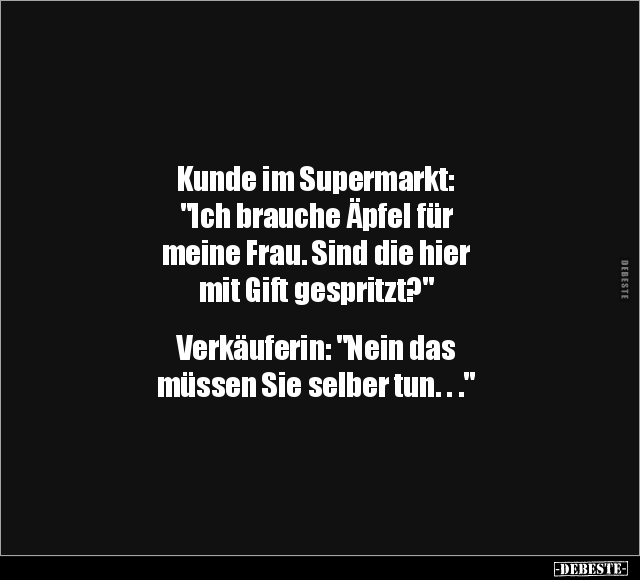 Kunde im Supermarkt.. - Lustige Bilder | DEBESTE.de