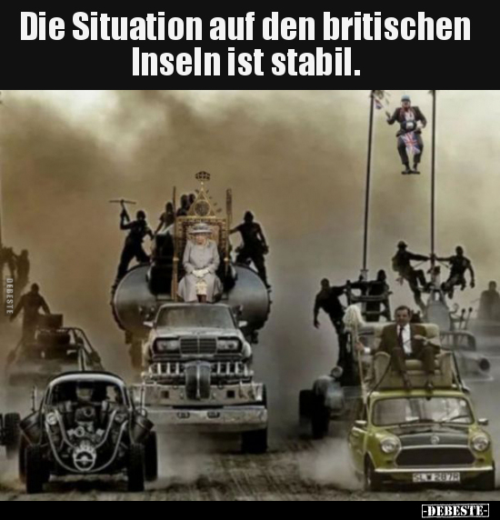 Die Situation auf den britischen Inseln ist stabil... - Lustige Bilder | DEBESTE.de