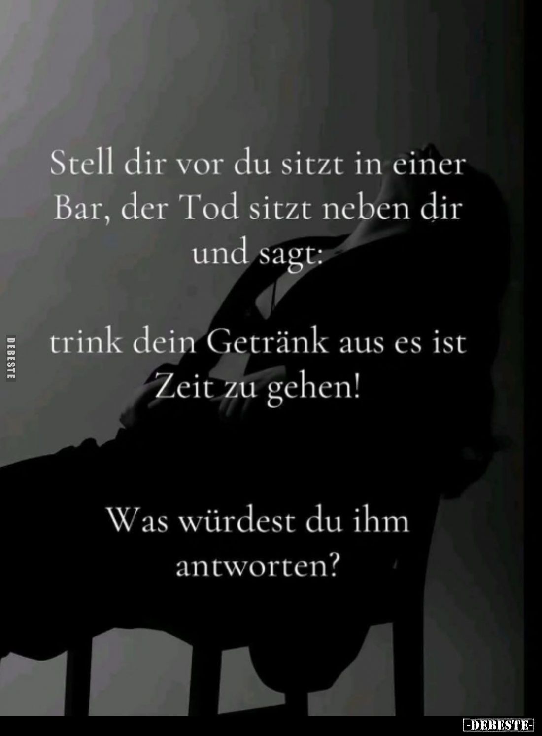 Stell dir vor du sitzt in einer Bar... - Lustige Bilder | DEBESTE.de