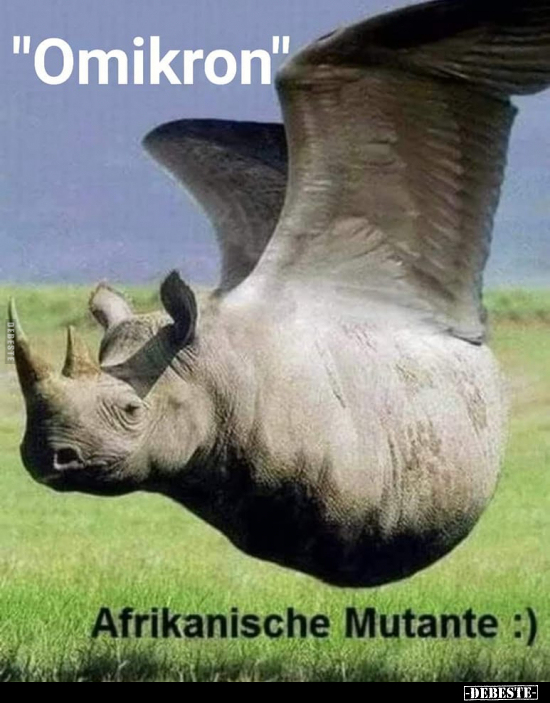 "Omikron" Afrikanische Mutante :) - Lustige Bilder | DEBESTE.de