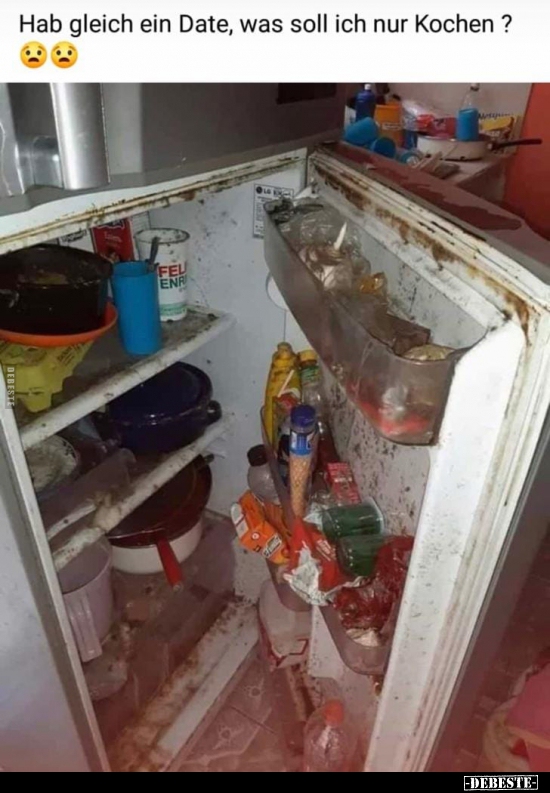 Hab gleich ein Date, was soll ich nur Kochen ?..