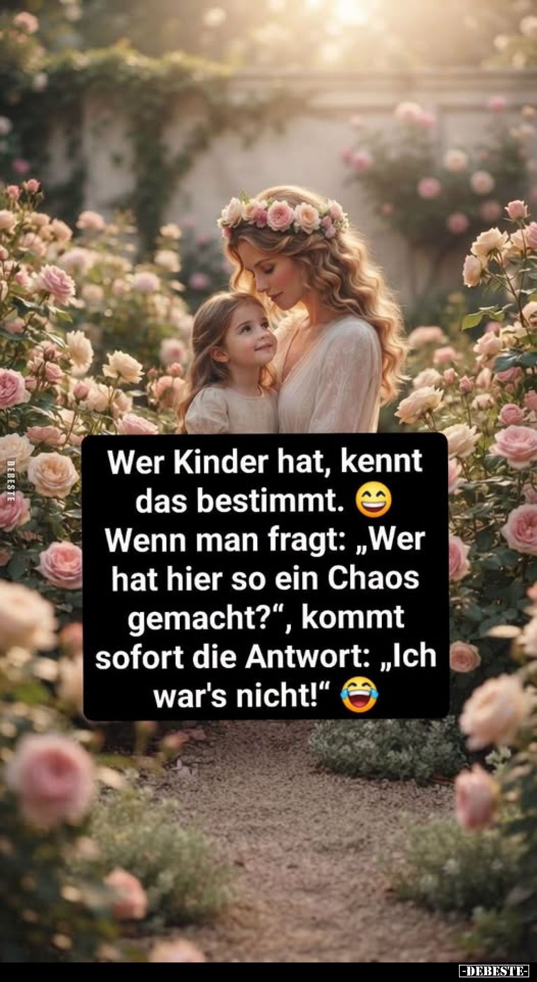 Wer Kinder hat, kennt das bestimmt.
Wenn man fragt: „Wer hat hier so ein Chaos gemacht?", kommt sofort die Antwort: „Ic...