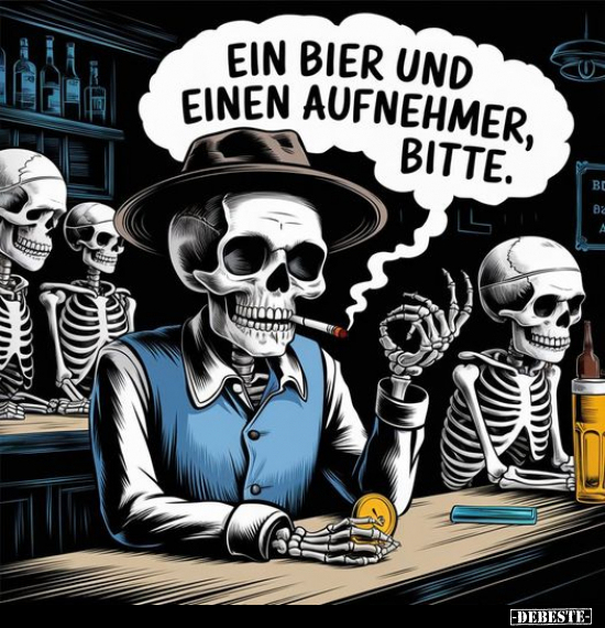 Ein Bier und einen Aufnehmer, bitte.. - Lustige Bilder | DEBESTE.de