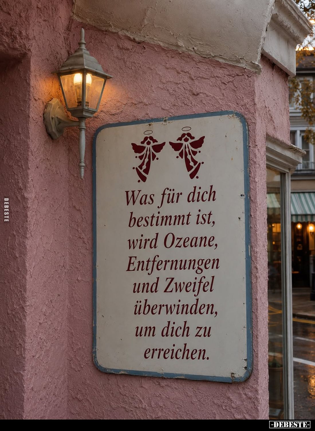 Was für dich bestimmt ist, wird Ozeane, Entfernungen und.. - Lustige Bilder | DEBESTE.de