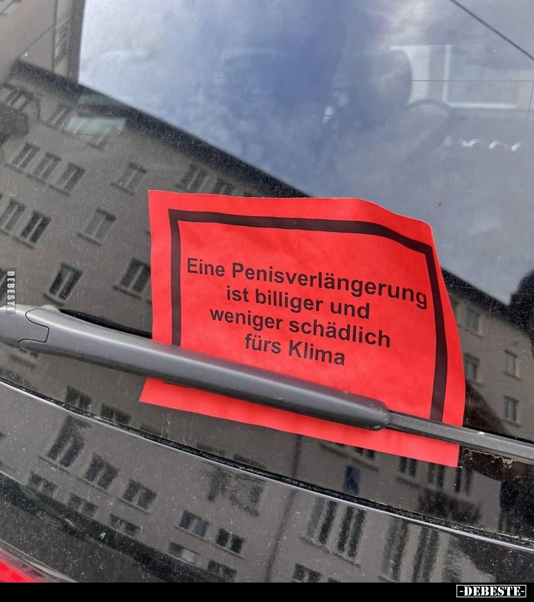 Eine Penisverlängerung ist billiger und weniger schädlich fürs Klima.