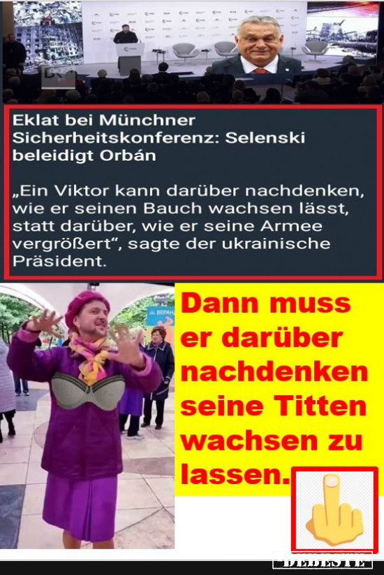 Selenski und die Titten - Lustige Bilder | DEBESTE.de