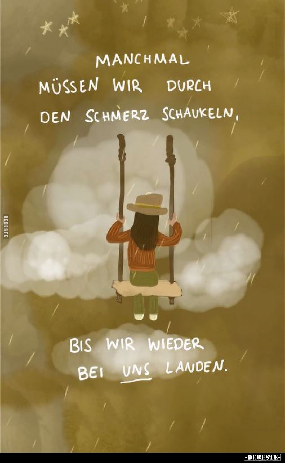 Manchmal müssen wir durch den Schmerz schaukeln... - Lustige Bilder | DEBESTE.de