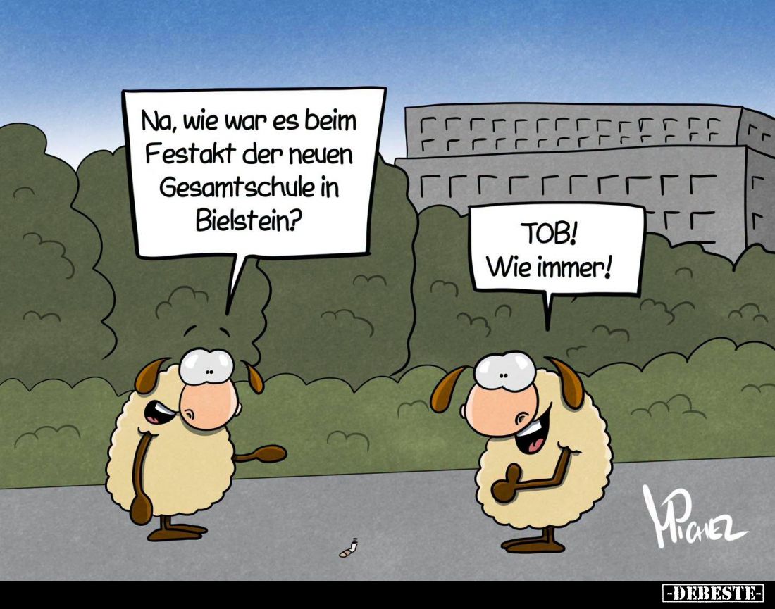 Na, wie war es beim Festakt der neuen Gesamtschule in Bielstein?
-
TOB!
Wie immer!