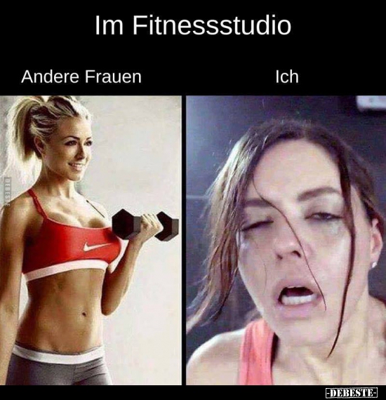 Im Fitnessstudio.. - Lustige Bilder | DEBESTE.de