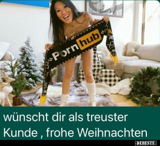 Wünscht dir als treuster Kunde, frohe Weihnachten.. - Lustige Bilder | DEBESTE.de