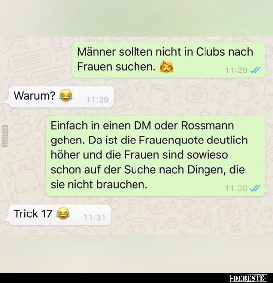 Männer sollten nicht in Clubs nach Frauen suchen... - Lustige Bilder | DEBESTE.de