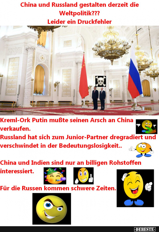 Putin, Russlands größter Sargnagel - Lustige Bilder | DEBESTE.de