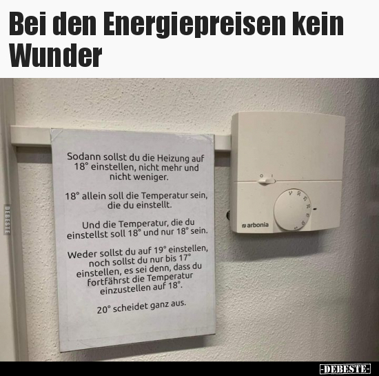 Bei den Energiepreisen kein Wunder.. - Lustige Bilder | DEBESTE.de