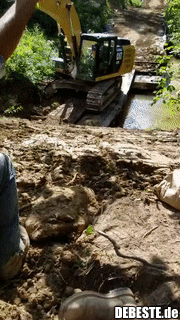 Was soll ich sagen, Kranplätze halt...