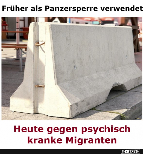 Betonabsperrungen im Wandel der Zeit - Lustige Bilder | DEBESTE.de