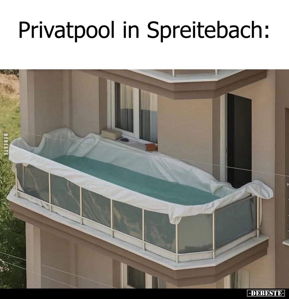 Privatpool in Spreitebach: