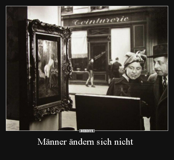 Männer ändern sich nicht