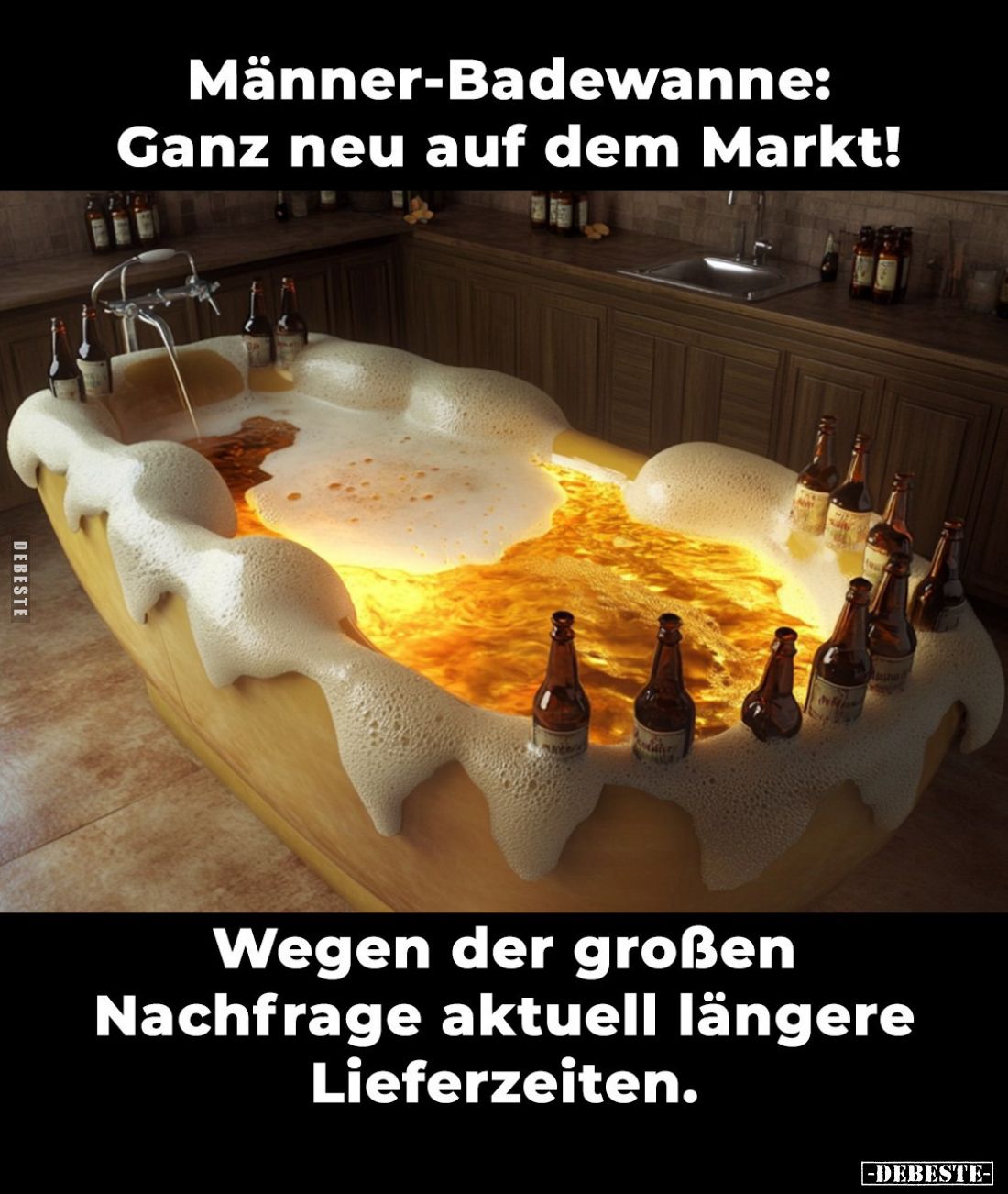 Männer-Badewanne: Ganz neu auf dem Markt!.. - Lustige Bilder | DEBESTE.de