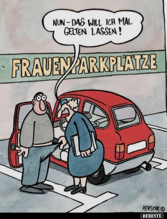 Frauenparkplätze... - Lustige Bilder | DEBESTE.de