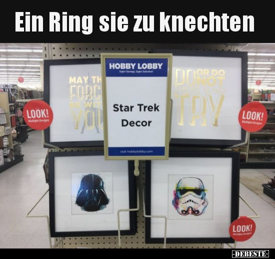 Ein Ring sie zu knechten.. - Lustige Bilder | DEBESTE.de