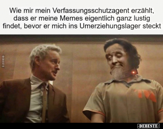 Wie mir mein Verfassungsschutzagent erzählt.. - Lustige Bilder | DEBESTE.de