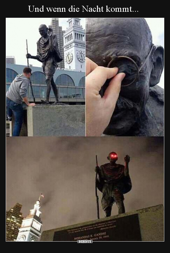 Und wenn die Nacht kommt...