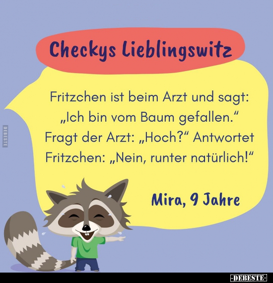 Checkys Lieblingswitz.. - Lustige Bilder | DEBESTE.de
