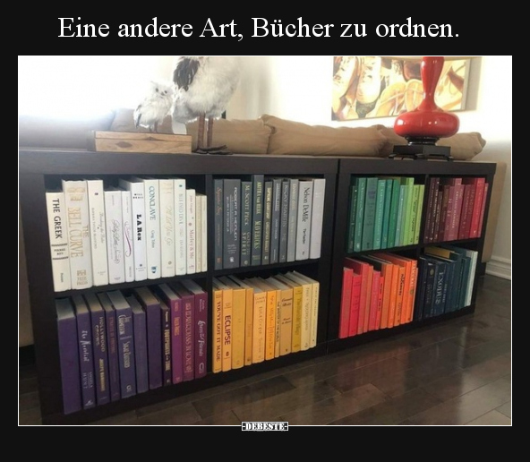 Eine andere Art, Bücher zu ordnen