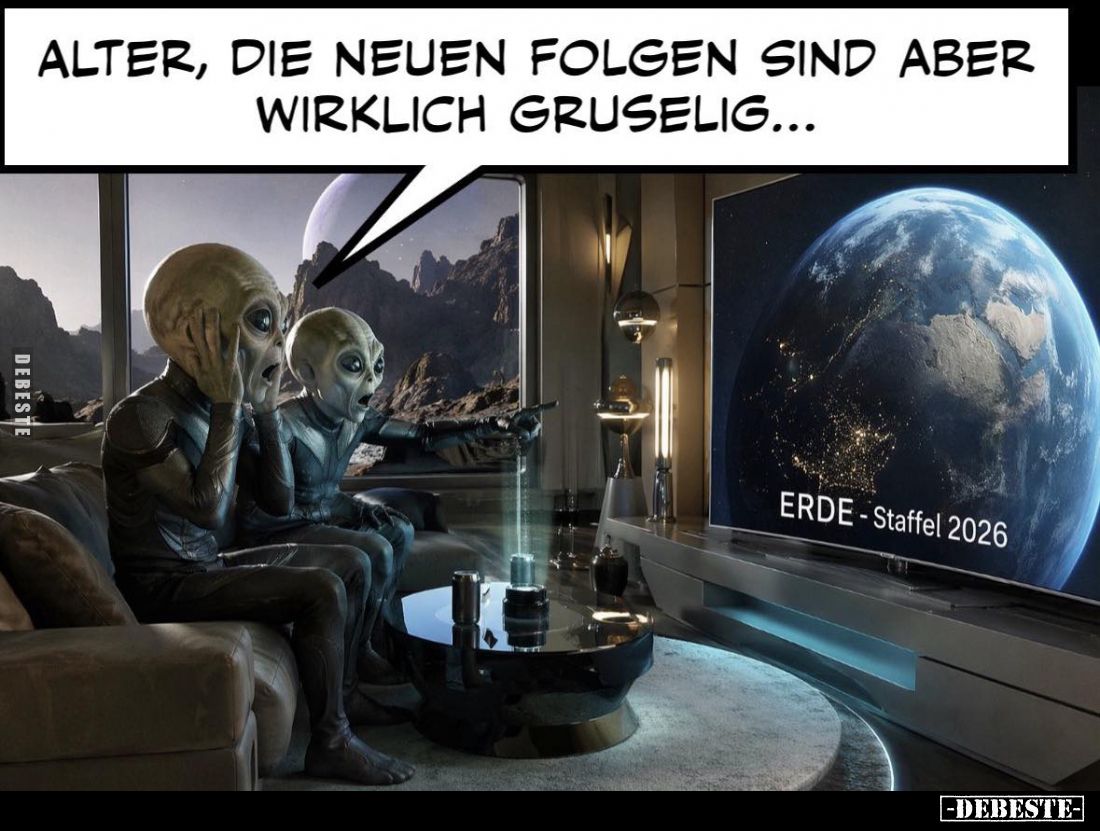Alter, die neuen Folgen sind aber wirklich gruselig...